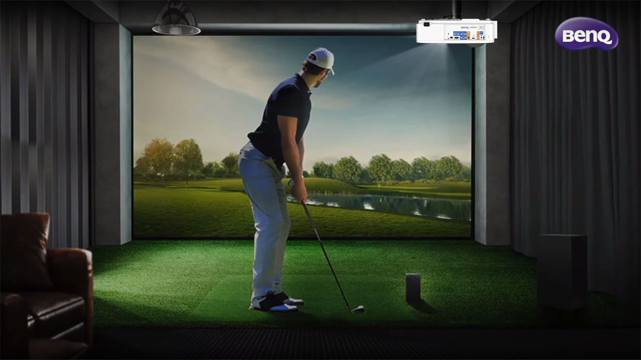 BenQ_LH820ST_GolfSim#1 - Projector Reviews Images