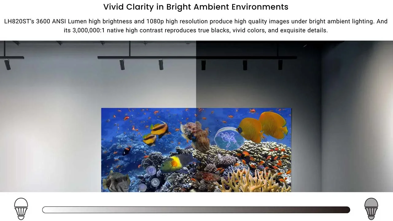 BenQ_LH820ST_Lumens#1 - Projector Reviews Images