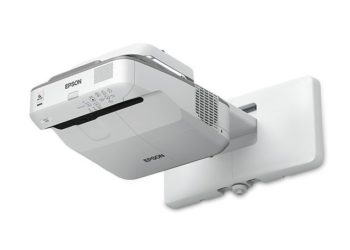 Epson PowerLite 675W Projector Front Angled