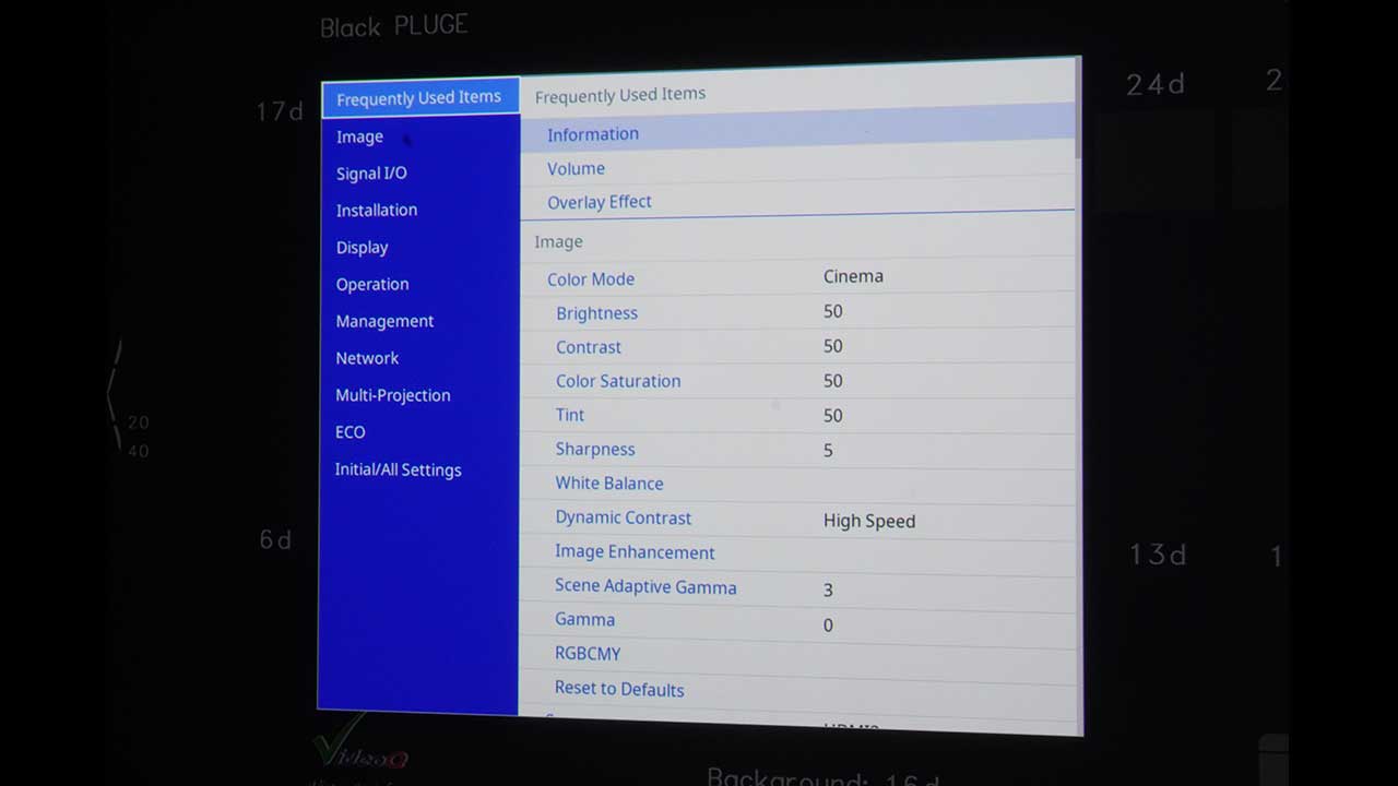Epson-PowerLite-EB-L265F_Menu - Projector Reviews - Image