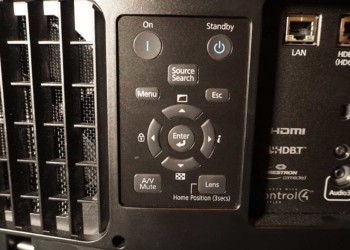 Epson L1755UNL Control Panel – is very capable, including direct lens control access