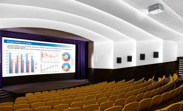 Epson Advertorial Lecture Hall CG/rendering