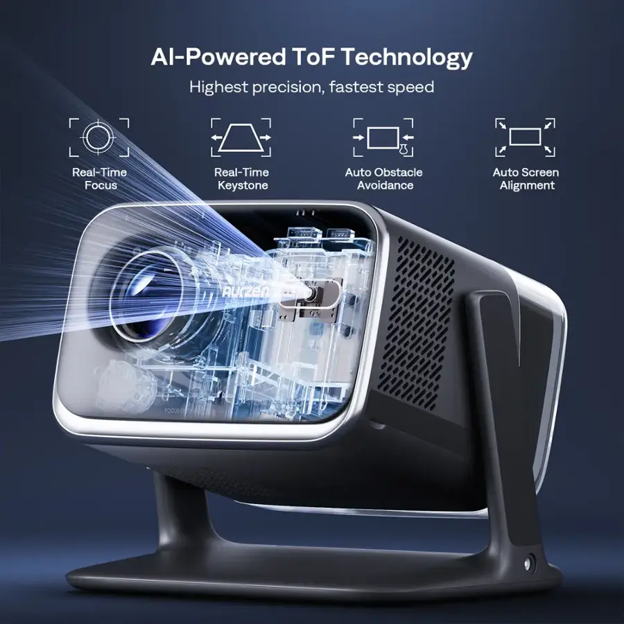 AI projector smart projection display