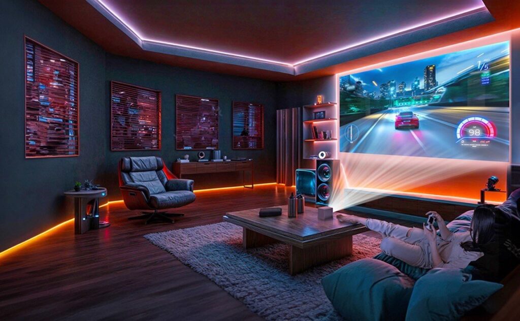 Top-rated gaming projectors for 2025 with low input lag and 4K support