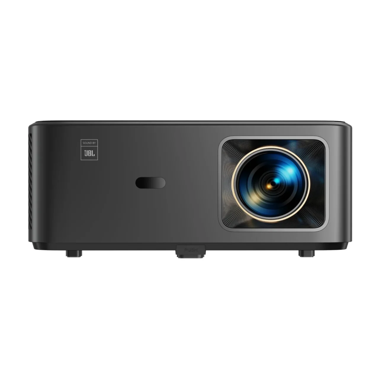 Yaber K2s projector in home theatre setting”