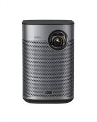 XGIMI Halo+ portable smart projector in outdoor setting”